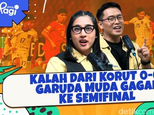 Kalah dari Korut 0-6, Garuda Muda Gagal ke Semifinal