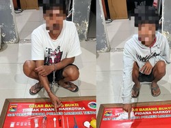 Dua Pengedar Sabu di Lombok Tengah Diringkus Seusai Bertransaksi