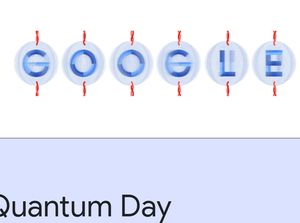 Google Doodle 14 April 2025 Peringati Hari Quantum Sedunia, Berikut Informasinya Google Doodle 14 April 2025 Peringati Hari Quantum Sedunia, Berikut Informasinya