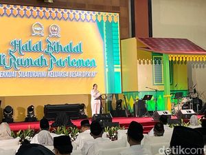 Video Puan Bicara Introspeksi Diri saat Halalbihalal DPR RI: Rakyat Melihat Kita