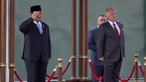 Momen Prabowo Disambut Raja Abdullah II di Yordania