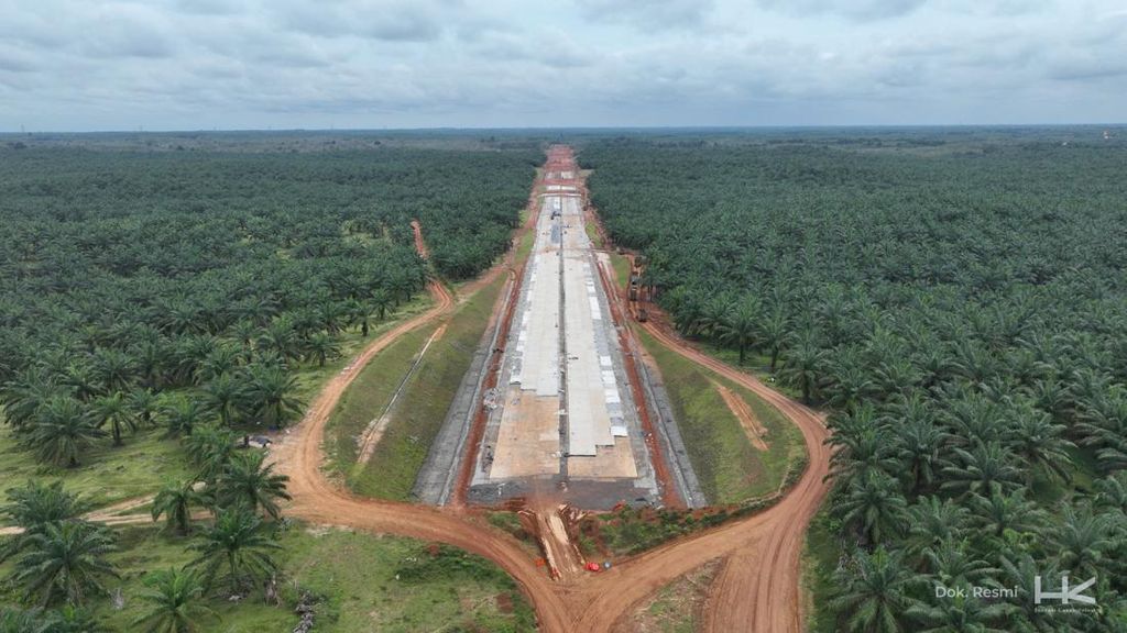 Penampakan Terkini Proyek Tol Betung-Tempino-Jambi 170 Km Penampakan Terkini Proyek Tol Betung-Tempino-Jambi 170 Km