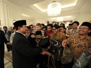Antusiasme Mahasiswa Indonesia di Yordania Sambut Kedatangan Prabowo