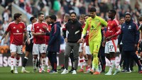 MU-nya Amorim hanya melepas 107 tembakan tepat sasaran dari 334 percobaan. Cuma 30 gol tercipta, rasio konversinya 8,7 yang lebih buruk dibanding Leicester dan Southampton (Reuters)