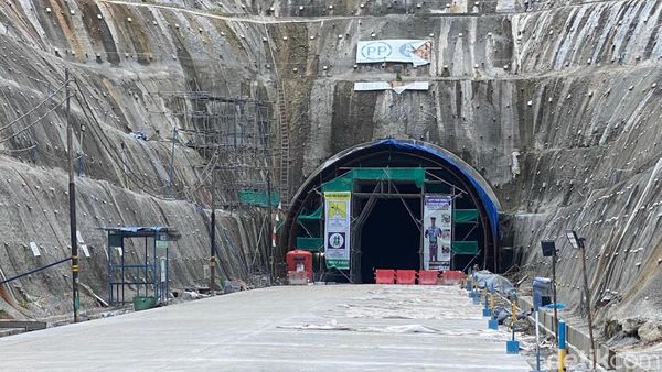 5 Potret Terowongan Pertama di Kalimantan yang Hampir Rampung