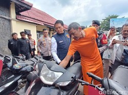 Maling 6 Motor Modus Kunci Palsu di Pasar Purbalingga Ditangkap