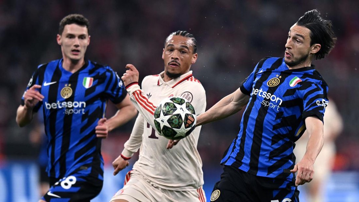 Bayern Munich ditinggalkan Leroy Sane (tengah). (Foto: Getty Images/Image Photo Agency)