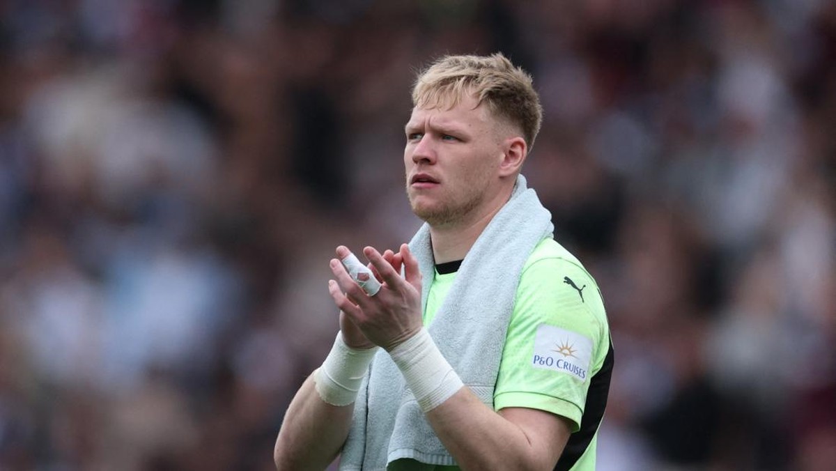 Kiper Southampton Aaron Ramsdale diincar Manchester United musim depan (REUTERS/John Sibley)