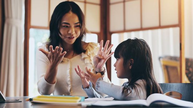 Ilustrasi Anak Belajar Matematika