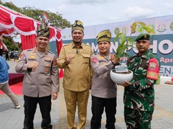 Jelang Jambore Karhutla, Polda Riau Lanjutkan Penanaman Pohon di Danau Raja