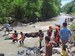 Pasutri di Lahat yang Tenggelam Usai Terseret Air Bah Ditemukan Tewas