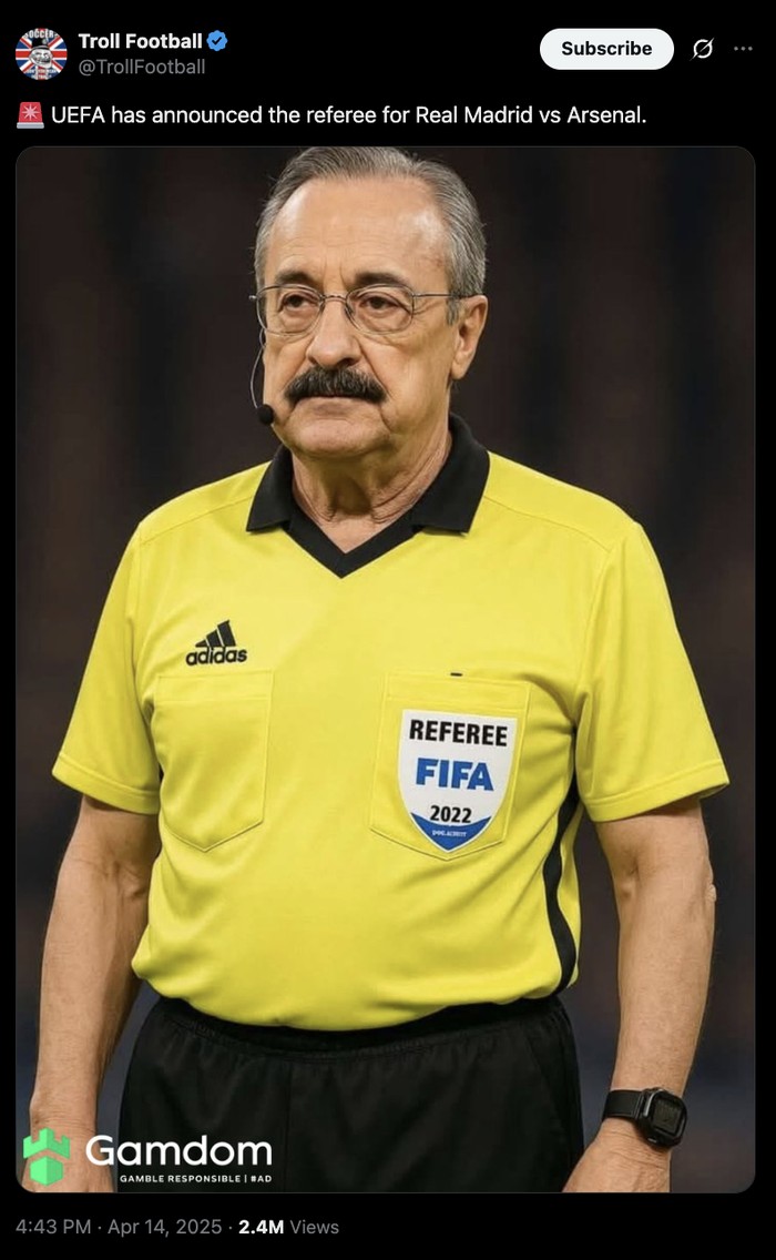 Meme Jelang Real Madrid Vs Arsenal Meme Jelang Real Madrid Vs Arsenal