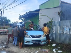 Tabung LPG Meledak dalam Xenia di Tanjung Selor, Mobil Hancur