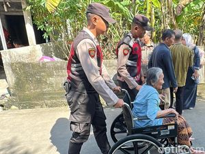 Polres Klaten Gerak Cepat Kerahkan Personel Evakuasi Korban Keracunan Massal
