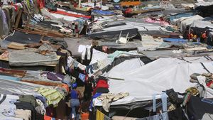 Kondisi Tempat Pengungsian Korban Kekerasan Geng Haiti