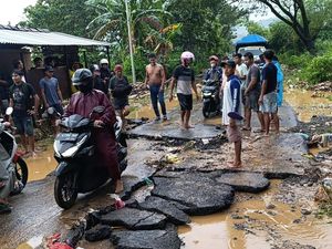 Jalan Rusak di Pati Belum Bisa Diperbaiki Jelang Lebaran, Ini Penyebabnya