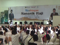 807 Calon Jemaah di Lumajang Ikut Manasik Haji