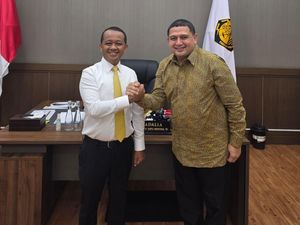 Appi Temui Bahlil Jelang Musda Golkar Sulsel, Bahas Kader-Calon Pemimpin