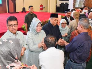 Setjen MPR Gelar Halalbihalal dan Pelepasan Pegawai Purnabakti