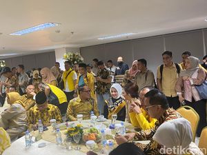 Golkar Gelar Halal Bihalal di Markas DPP, Atalia Hadir Tanpa Ridwan Kamil