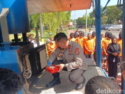 Polda Kepri Musnahkan 96,2 Kg Sabu-3.970 Butir Ekstasi, 15 Tersangka Diamankan