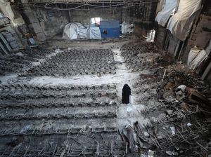 Potret Universitas Islam Gaza Hancur Akibat Serangan Israel