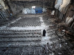 Universitas Islam Gaza Kembali Dibuka, Mahasiswa Belajar di Tengah Puing-puing