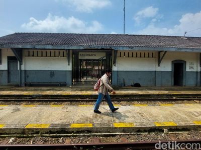 Potret Stasiun Tagogapu Padalarang yang Bakal Direaktivasi