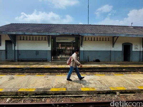 Potret Stasiun Tagogapu Padalarang yang Bakal Direaktivasi