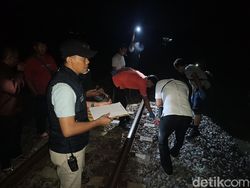 Diduga Bunuh Diri, Pria di Kota Kediri Tewas Tertabrak KA Kahuripan