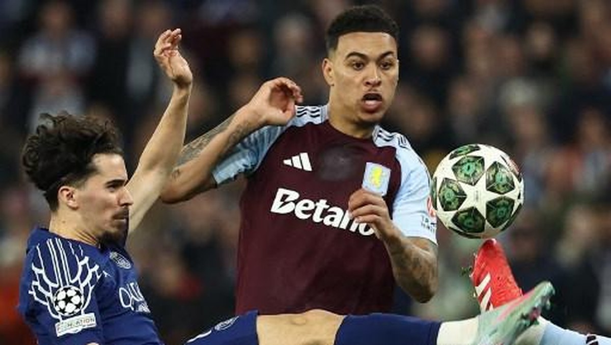 Vitinha, pemain PSG yang mengakui kengerian kandang Aston Villa, Villa Park, (Foto: AFP/FRANCK FIFE)
