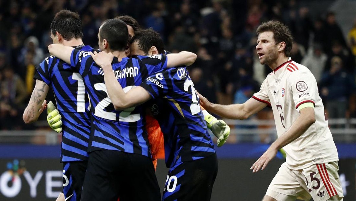 Inter Milan tetap tenang meski ditekan Bayern Munich (Foto: REUTERS/Alessandro Garofalo)