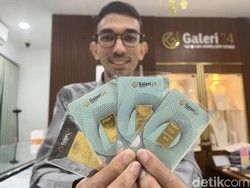 Tabungan-Cicil Emas di Medan Melesat Drastis Walau Harga Semakin Naik
