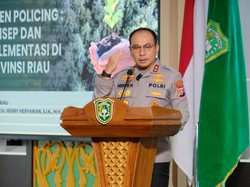 Kapolda Riau Perkenalkan Konsep Green Policing di Kampus UIR