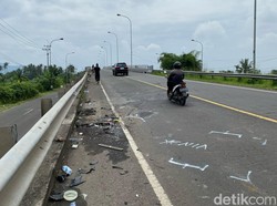 6 Kendaraan Tabrakan Beruntun di Cianjur, 5 Orang Luka-luka