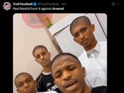Kuartet serangan Madrid memble malam ini. Rodrygo, Kylian Mbappe, Vinicius Junior dan Jude Bellingham tak mampu memberi kemenangan. (Foto: X.com/TrollFootball)