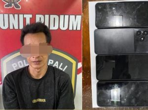 Imam Arifin Ditangkap Usai Curi HP Warga PALI