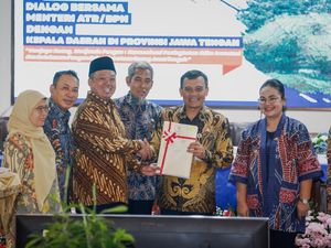 Pemprov Jateng dan ATR/BPN Kolaborasi Sertifikasi 450 Ribu Ha Tanah Pemprov Jateng dan ATR/BPN Kolaborasi Sertifikasi 450 Ribu Ha Tanah