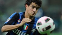Philippe Coutinho. Main 42 kali di Inter, 106 kali di Barca. Foto: AFP/ALBERTO PIZZOLI