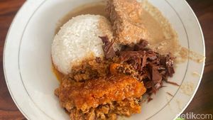Sedep Miroso! Sarapan Nasi Gudeg Krecek dan Ayam Goreng Asli Jogja