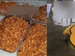 Sedih! Hidangan Ayam untuk Halal Bihalal Tak Jadi Tersaji karena Banjir