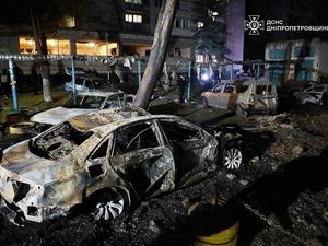 Serangan Drone Rusia Hantam Dnipro Ukraina, 30 Orang Terluka