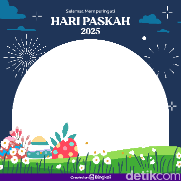 10 Twibbon Hari Paskah 2025, Menarik untuk Dibagikan di Medsos!