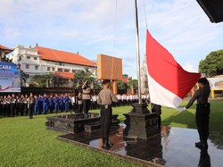 Polda Bali Gelar Upacara Hari Kesadaran Nasional