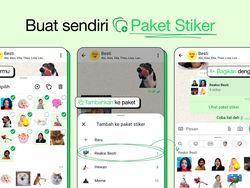 Pengguna WhatsApp Bisa Bikin Paket Stiker Sendiri, Begini Caranya