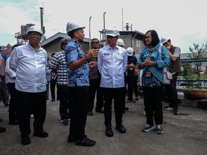 Momen Menteri Lingkungan Hidup Sambangi Lokasi PLTSa di  Solo