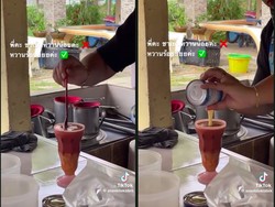 Ngeri! Gerai Ini Pakai Sekaleng Kental Manis untuk Segelas Es Cokelat