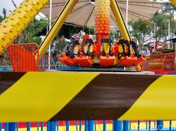 Video: Wahana Ekstrem Pendulum Jatim Park Disetop Polisi Seusai Pengunjung Terjatuh