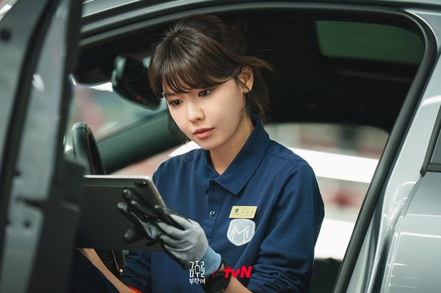 Sooyoung di Second Shoot a Love/ Foto: instagram.com/tvn_drama