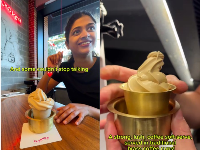 Unik! Es Krim Soft Serve Ini Memakai Kopi Filter India Selatan Unik! Es Krim Soft Serve Ini Memakai Kopi Filter India Selatan